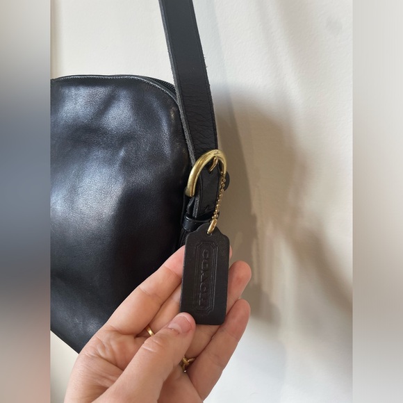 Vintage Coach||Mercer Leather Crossbody Bag, with original hangtag in Black - Picture 3 of 11
